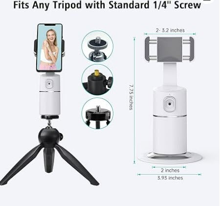 Auto Face Tracking Tripod - Hands Free